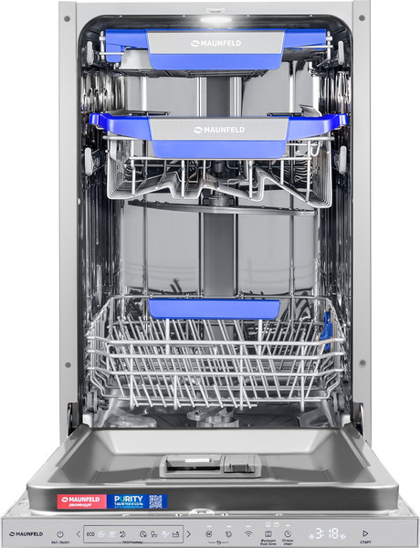 Посудомоечная машина Maunfeld MLP45330T Smart Beam Inverter Wi-Fi