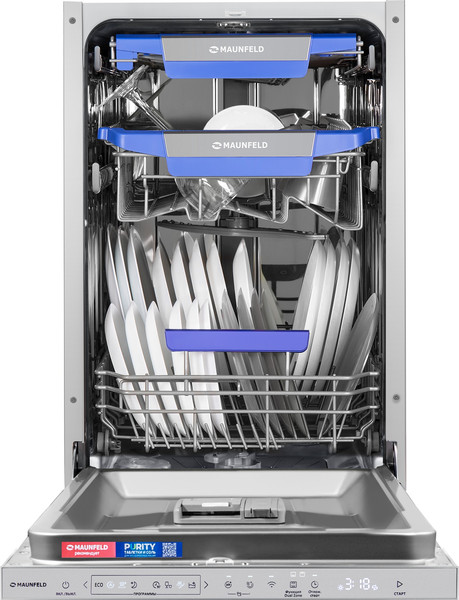 Посудомоечная машина Maunfeld MLP45330T Smart Beam Inverter Wi-Fi