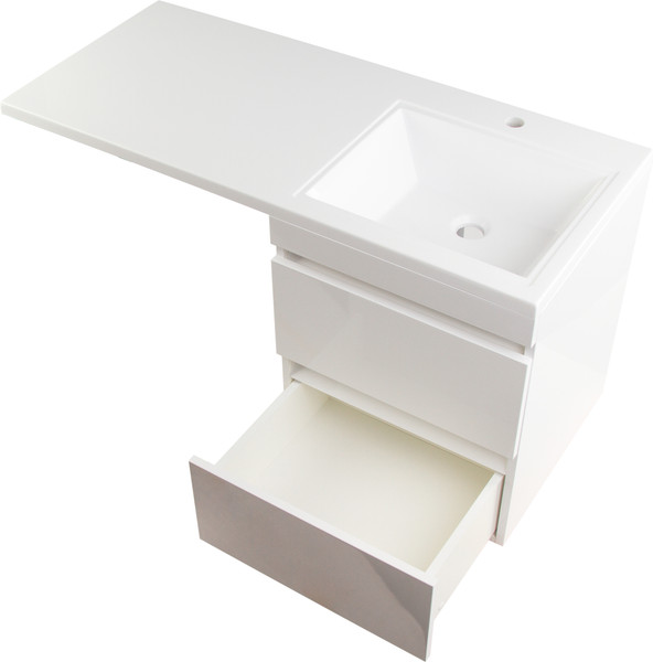 Тумба с умывальником Symbolite Даллас 110 Люкс Plus + Estetus Даллас 110x48