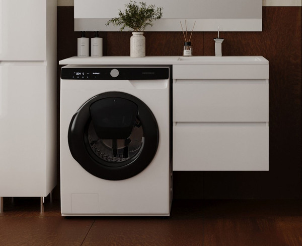 Тумба с умывальником Symbolite Даллас 115 Люкс Plus + Даллас 115x48 - фото