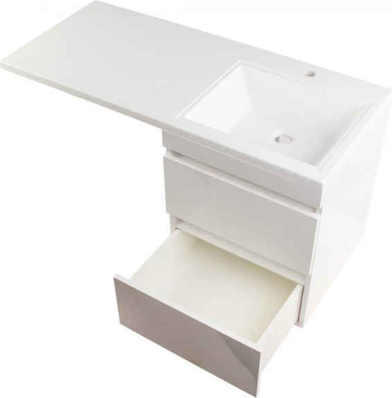 Тумба с умывальником Symbolite Даллас 115 Люкс Plus + Даллас 115x48