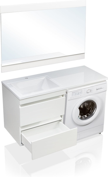 Тумба с умывальником Symbolite Даллас 120 Люкс Plus + Даллас 120x48