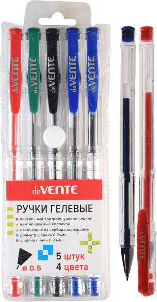 Набор гелевых ручек deVente 5051031 - фото