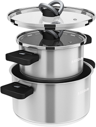 Набор кастрюль Attribute Foldaway / ASF200 - фото