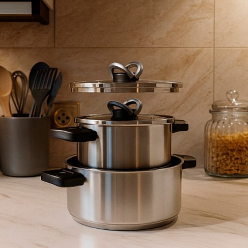 Набор кастрюль Attribute Foldaway / ASF200