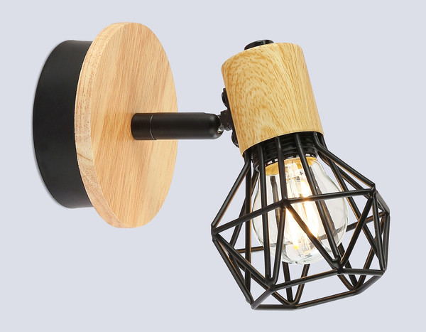 Спот Ambrella TR8751 BK/WD