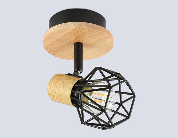 Спот Ambrella TR8751 BK/WD