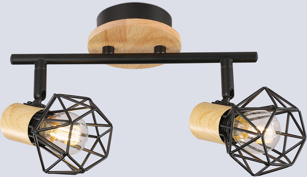 Спот Ambrella TR8752/2 BK/WD - фото