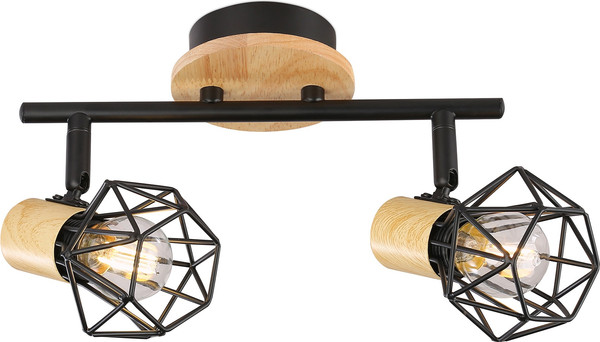 Спот Ambrella TR8752/2 BK/WD