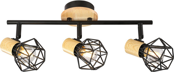 Спот Ambrella TR8753/3 BK/WD