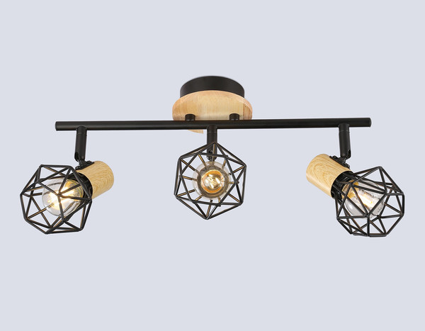 Спот Ambrella TR8753/3 BK/WD