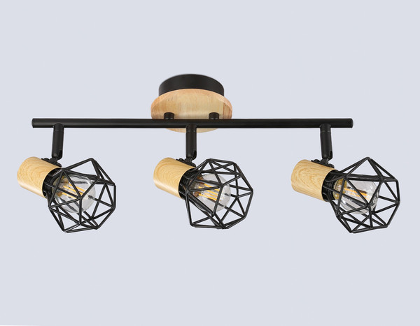 Спот Ambrella TR8753/3 BK/WD