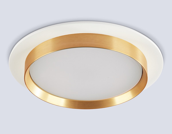 Точечный светильник Ambrella TU5012 WH/GD