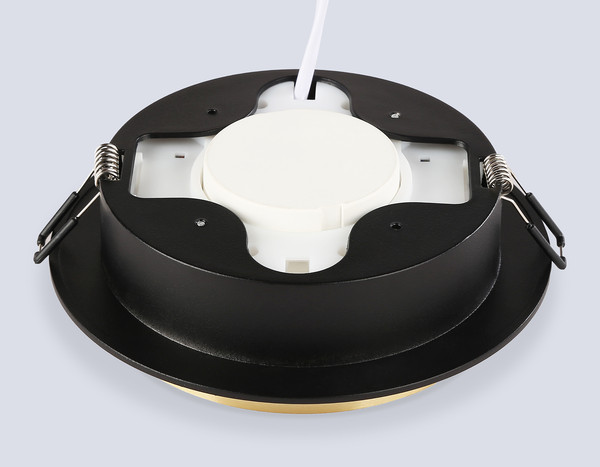 Точечный светильник Ambrella TU5020 BK/GD