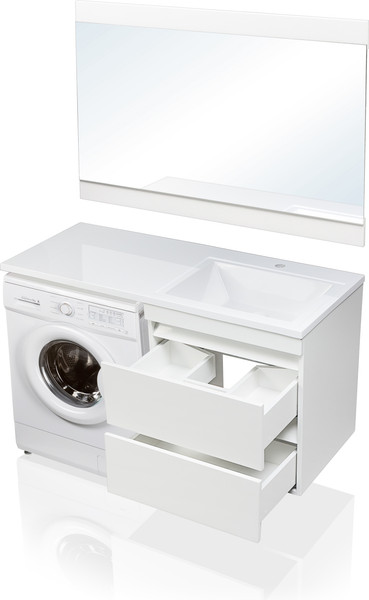 Тумба с умывальником Symbolite Даллас 120 Люкс Plus + Даллас 120x48