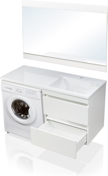 Тумба с умывальником Symbolite Даллас 120 Люкс Plus + Даллас 120x48