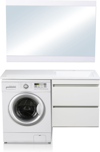 Тумба с умывальником Symbolite Даллас 120 Люкс Plus + Даллас 120x48