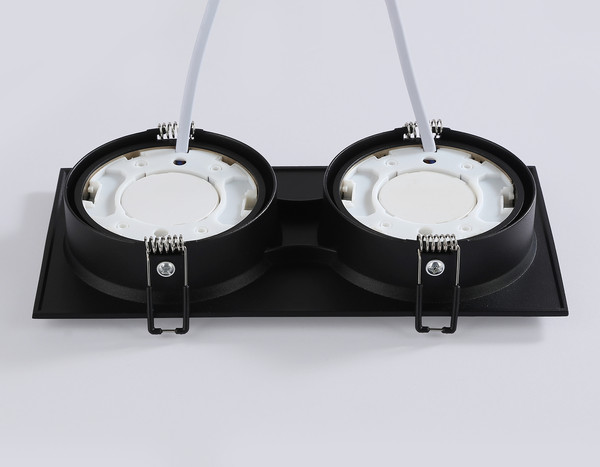 Точечный светильник Ambrella TN52235/2 BK