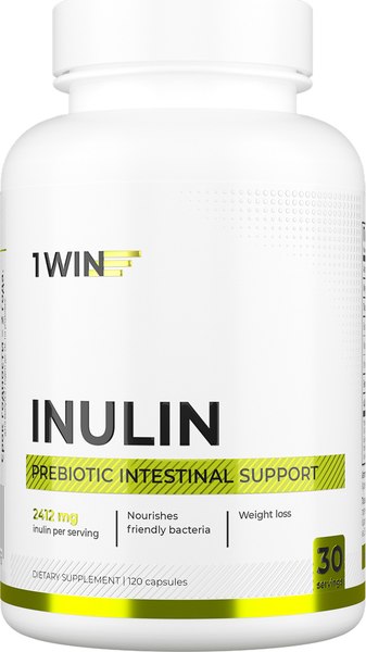 Пищевая добавка 1WIN Инулин 2000мг - фото