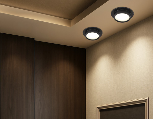 Точечный светильник Ambrella TN6735 BK