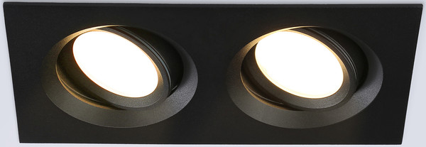 Точечный светильник Ambrella TN1146/2 BK - фото