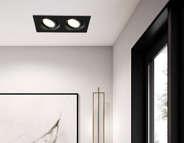 Точечный светильник Ambrella TN1146/2 BK