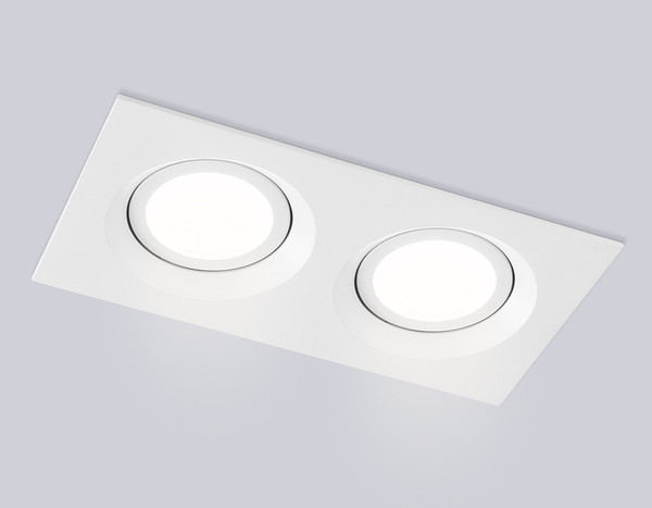 Точечный светильник Ambrella TN102745/2 WH