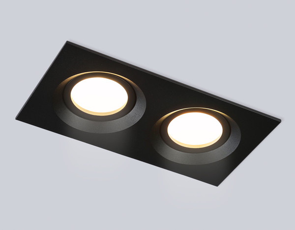 Точечный светильник Ambrella TN102746/2 BK