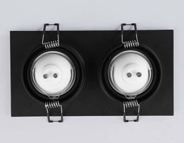 Точечный светильник Ambrella TN102746/2 BK