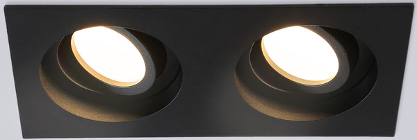 Точечный светильник Ambrella TN102760/2 BK - фото