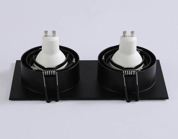 Точечный светильник Ambrella TN102760/2 BK