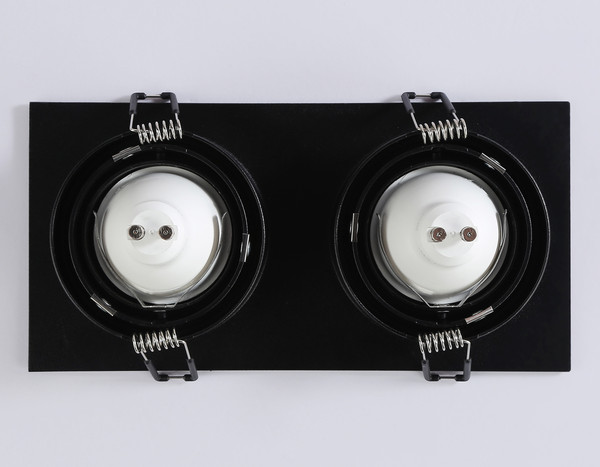 Точечный светильник Ambrella TN102760/2 BK