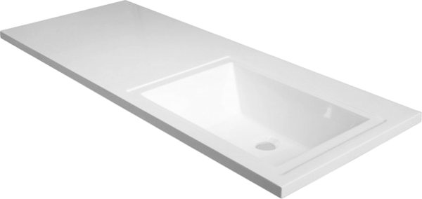 Тумба с умывальником Symbolite Даллас 120 Люкс Plus + Estetus Даллас 120x48