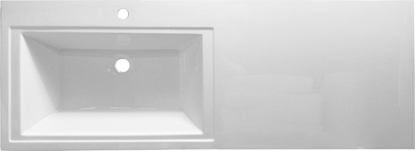 Тумба с умывальником Symbolite Даллас 130 Люкс Plus + Даллас 130x48.2