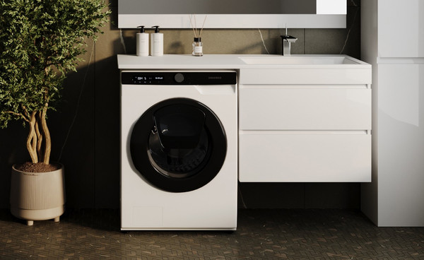 Тумба с умывальником Symbolite Даллас 130 Люкс Plus + Даллас 130x48.2 - фото