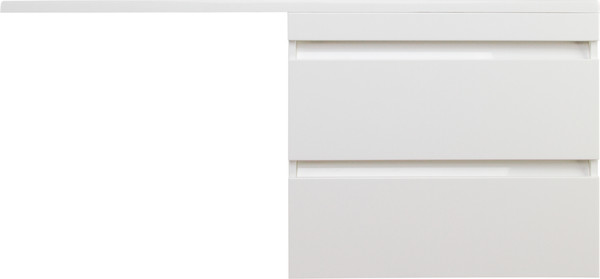 Тумба с умывальником Symbolite Даллас 130 Люкс Plus + Даллас 130x48.2