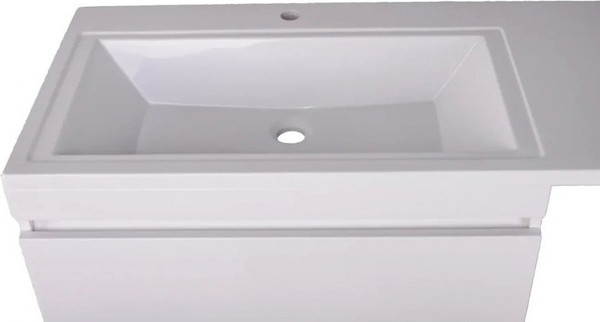 Тумба с умывальником Symbolite Даллас 140 Люкс Plus + Даллас 140x48.2