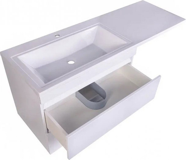 Тумба с умывальником Symbolite Даллас 140 Люкс Plus + Даллас 140x48.2