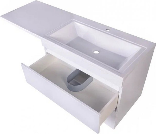 Тумба с умывальником Symbolite Даллас 140 Люкс Plus + Даллас 140x48.2