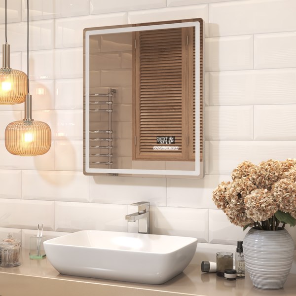 Зеркало Vigo Geometry Media Voice 600 - фото