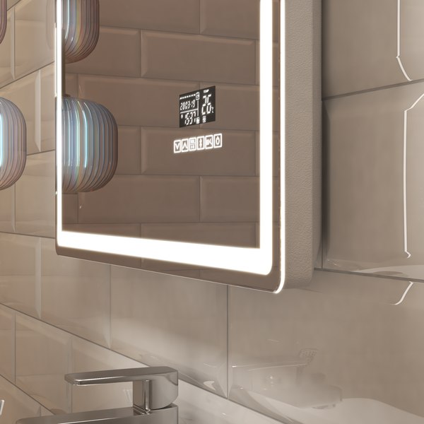 Зеркало Vigo Geometry Media Voice 600