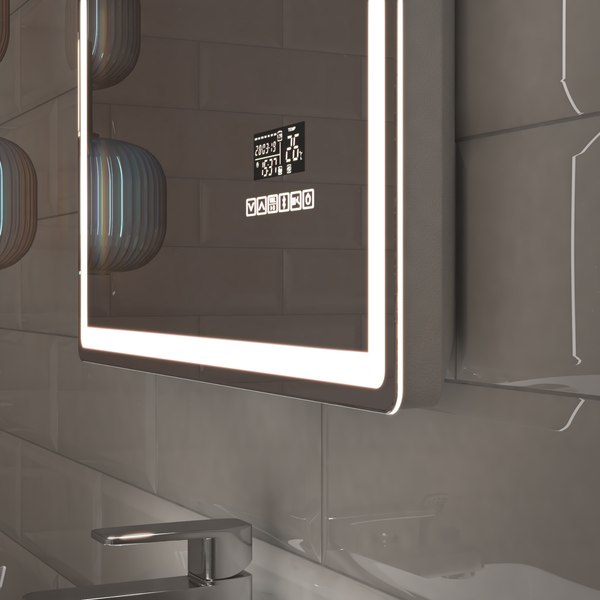 Зеркало Vigo Geometry Media Voice 600