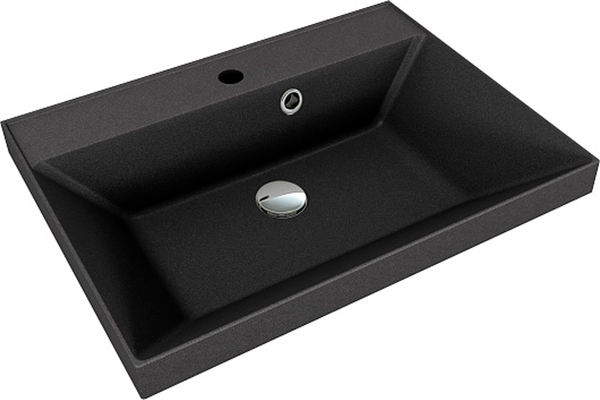 Тумба с умывальником Symbolite Манхэттен 60 Plus 2 ящика + Asti 60x45