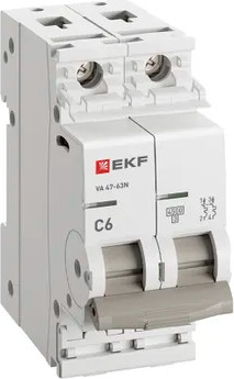 Выключатель автоматический EKF PROxima ВА 47-63N / M634206C