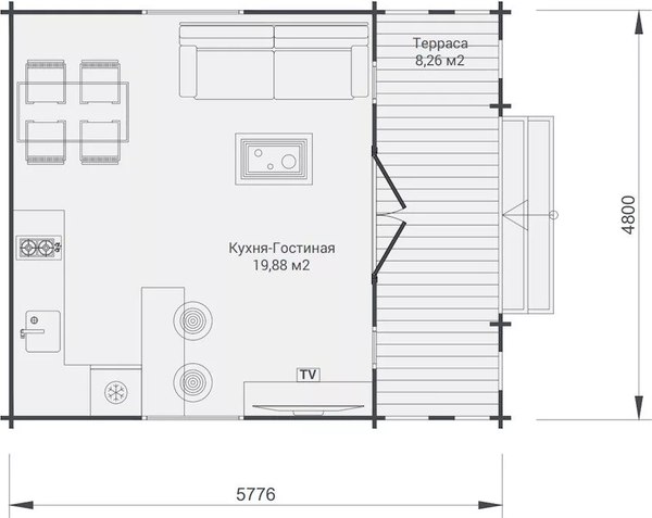 Дачный дом Вирабуд Ассоль