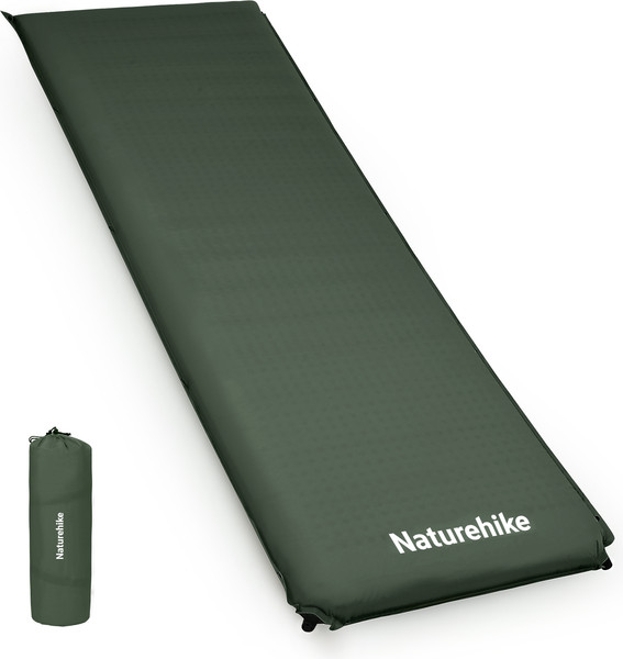 Туристический коврик Naturehike 200х63х10см / CNK2450WS020-AGR