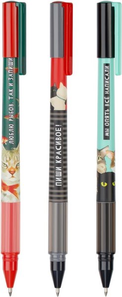 Ручка шариковая Meshu Moody Сats / MS_64092