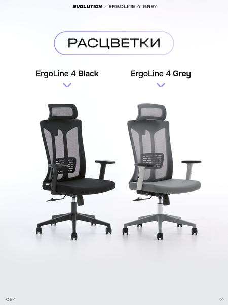 Кресло офисное Evolution ErgoLine 4