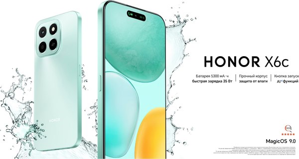 Смартфон Honor X6c 6GB/128GB