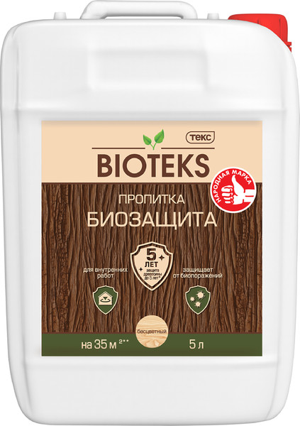 Пропитка для дерева Текс Bioteks Биозащита - фото